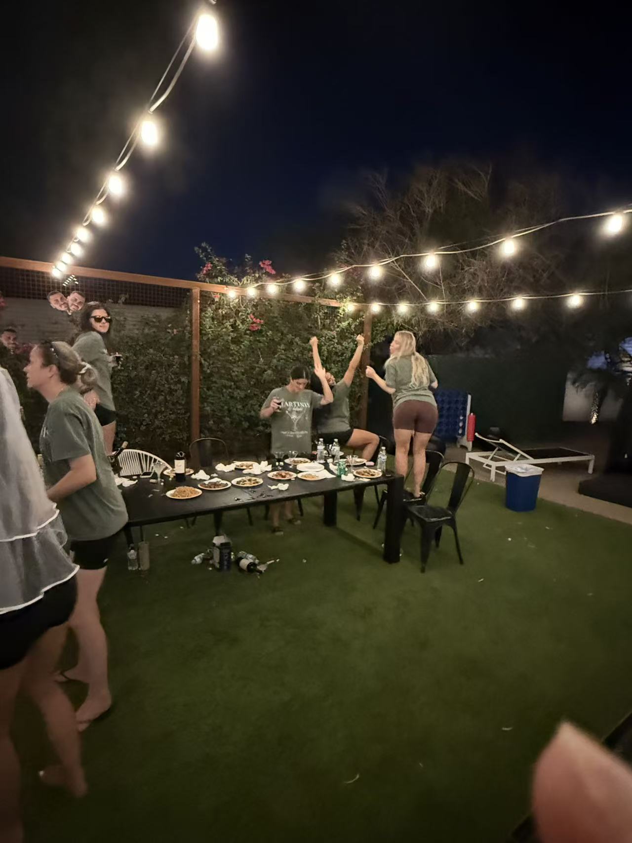 Large private hibachi celebration in Arizona