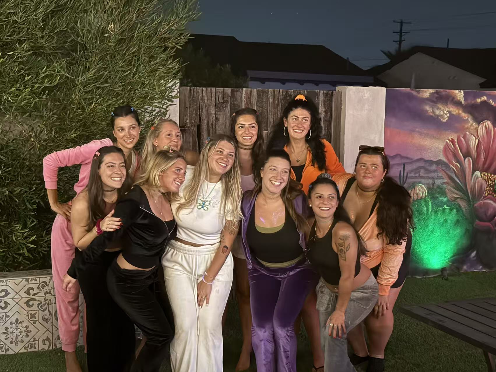 Backyard hibachi party with Crazy Hibachi 4U